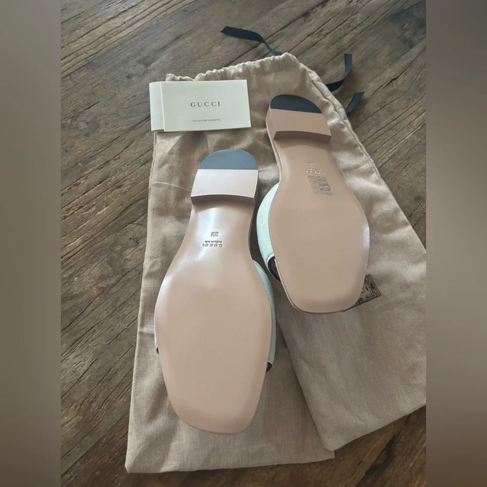 Gucci Scamosciato Sandals - Picture 8 of 12